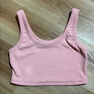 Pink Women's Crop Top